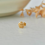 Aurea Starlet -- 18K Gold Nose Pin Jewelry Design For Female